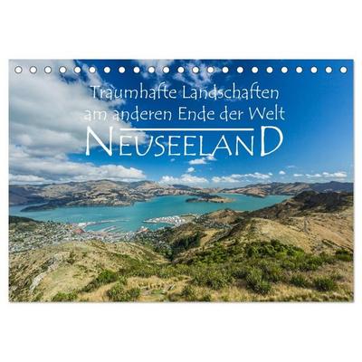 Neuseeland - Traumhafte Landschaften am anderen Ende der Welt (Tischkalender 2027 DIN A5 quer), CALVENDO Monatskalender