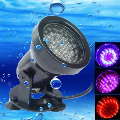 Everyday Crate 36 LED Aquarium Spotlight Waterproof Colorful Fish Tank Light For Underwater Ambience 36 LED Aquarium Spotlight Waterproof Colorful Fish Tank Light For Underwater Ambience