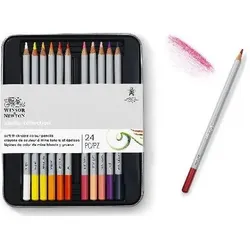 Winsor & Newton, Malstifte, Precision Pencil Coloured (24 pcs) (837246) (24x)