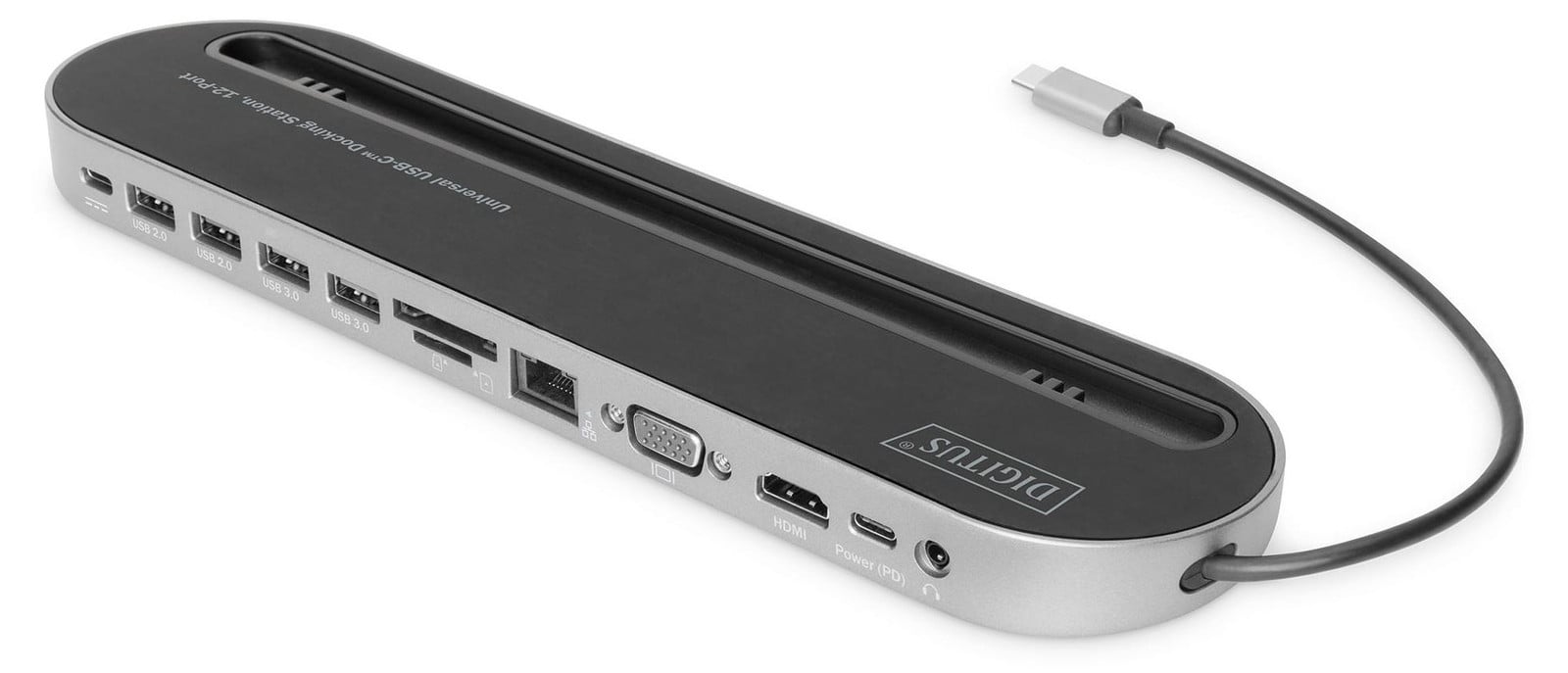 DIGITUS USB-C Docking Station, 12-poorts