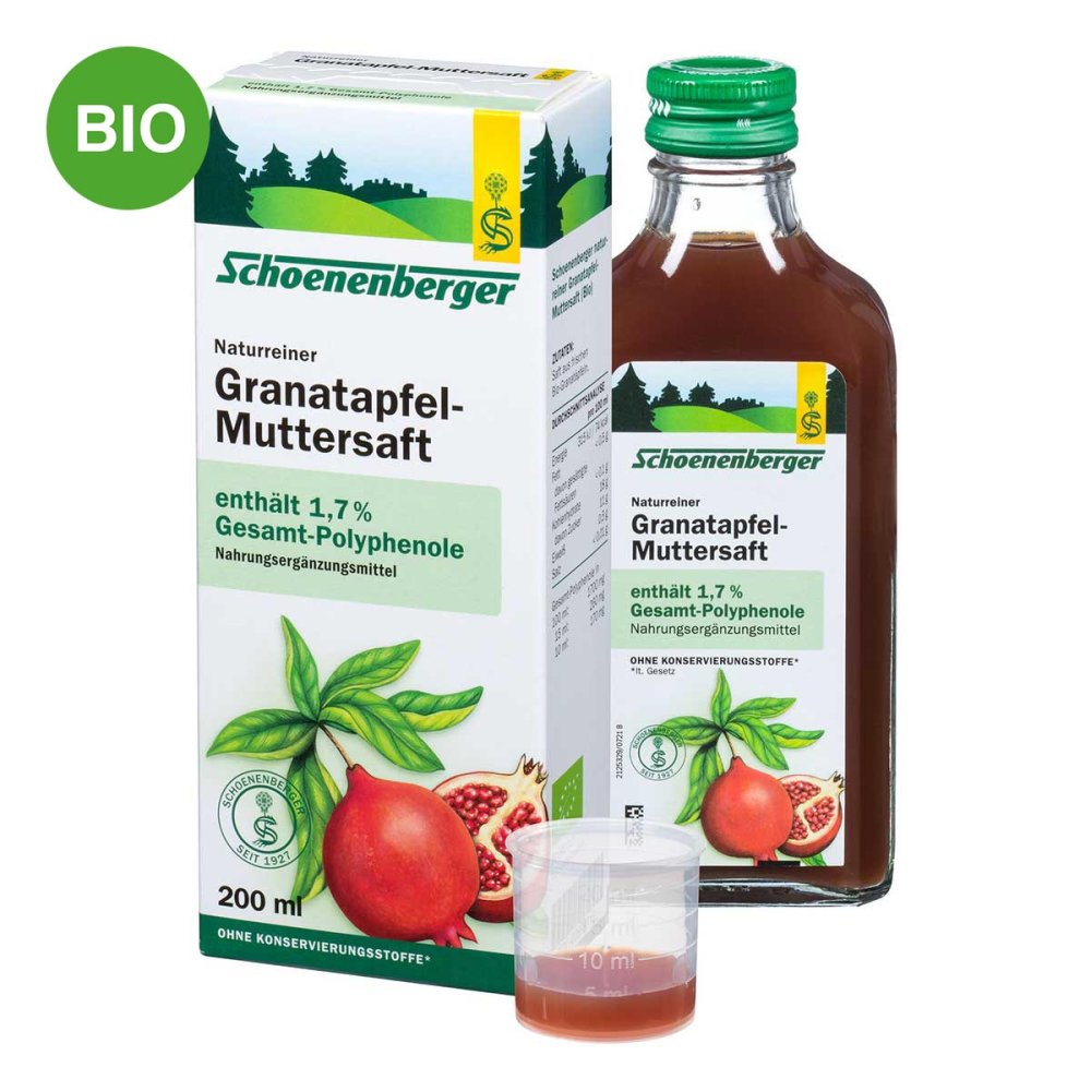 SALUS Pharma GmbH Schoenenberger Naturreiner Granatapfel-Muttersaft 00699715