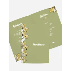 Menükarten Geburtstag selbst gestalten mit Spruch und Fotos im Onlinedesigner bei Meine-Kartenmanufaktur.de
