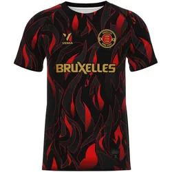 Venka, Herren, Sportshirt, trikot bruxelles (M), Schwarz, M