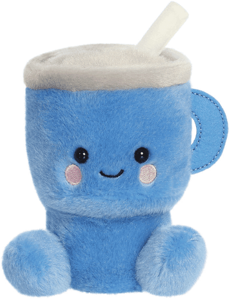 Aurora: Palm Pals Cliff Travel Cup5" for All Ages - Blue Soft Toy - 13cm