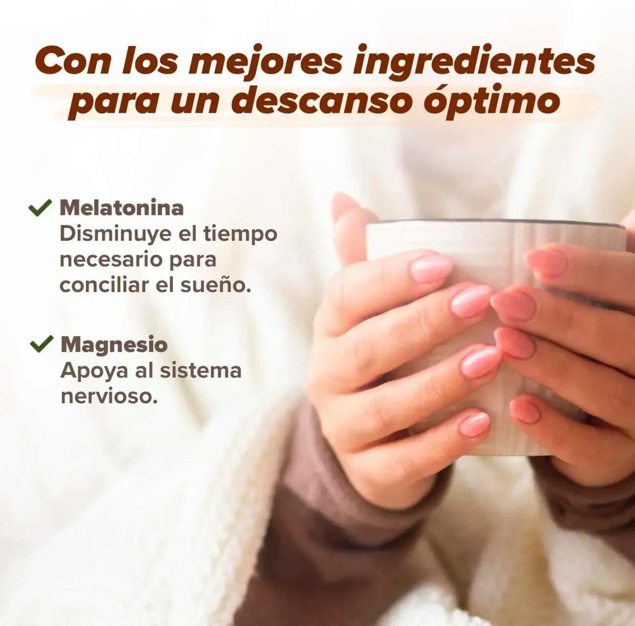 HSN Chocolate caliente sueño profundo * 500g - Sueño - Polvo - 25  Servicios