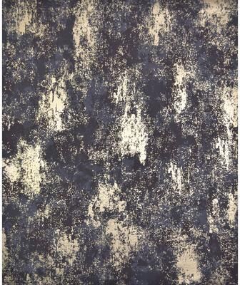 Antonina Vella Nebula Plum & Gold Wallpaper