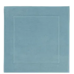 Aquanova Badteppich London 60 x cm Baumwolle Blau Aqua