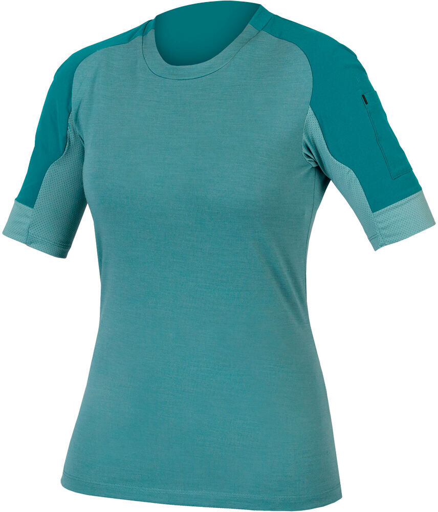 Endura gv500 camiseta ciclismo mujer Verde (XS)