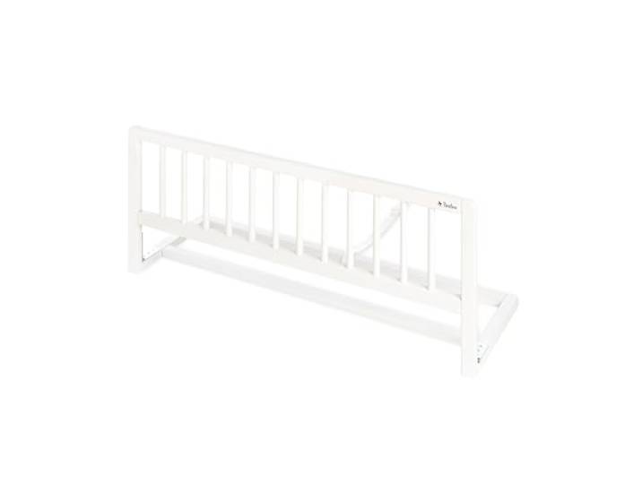 PINOLINO Bettschutzgitter Classic, Rausfallschutz für Kinderbetten, Bettgitter, Gitterschutz, Sicherheitsschutz Bett, Fallschutz für Kleinkinder & Babys, L 90 cm, B 32 cm, H 36 cm, weiß lackiert