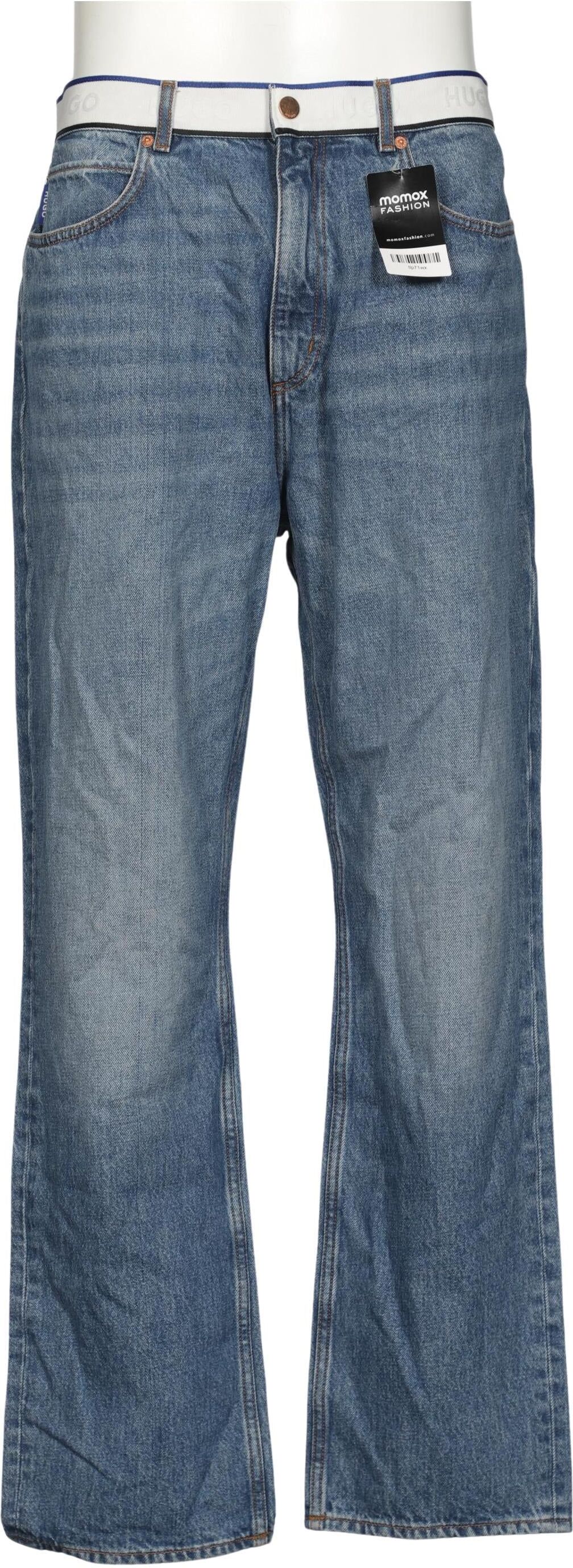 Hugo by Hugo Boss Herren Jeans, Blau, Gr. W32, Baumwolle - Second Hand