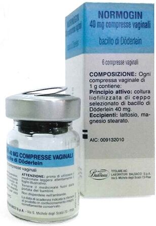 LABORATORI BALDACCI SpA NORMOGIN*6 CPR VAG. 40 MG