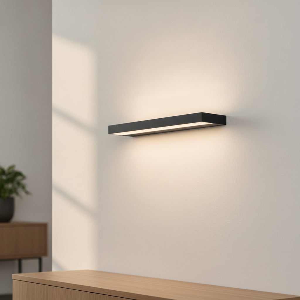 Lyora Design wandlamp Gioco voor badkamer IP44 zwart