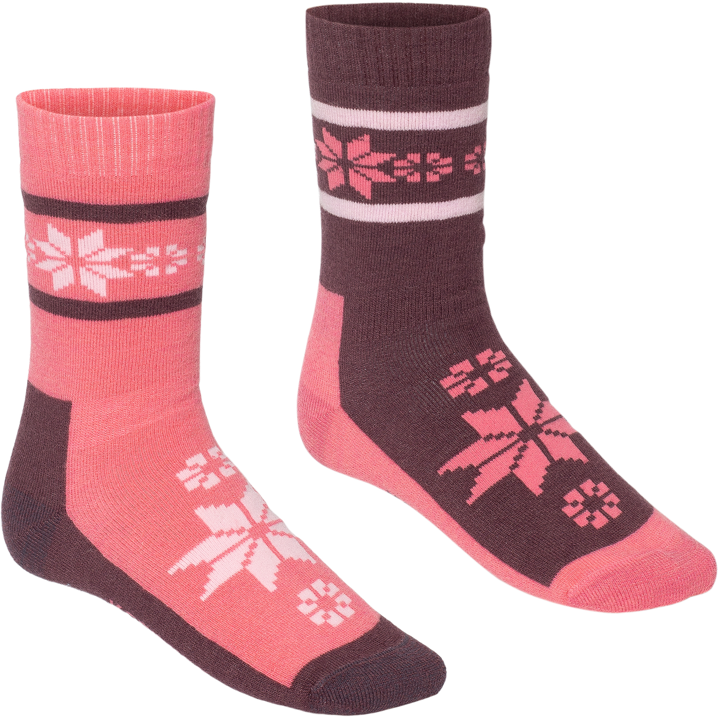 Kari Traa Rusa 2er Pack Damen Freizeitsocken rosa Größe 36 Lifestyle Hautfreundlich Merinowolle