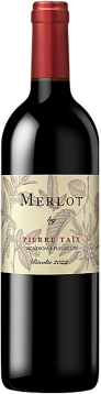 Merlot 2022 by Pierre Taix - Castillon - Côtes de Bordeaux - Rotwein - 0.75L Bordeaux