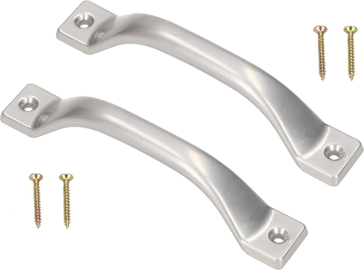 Famanu Set van 2 meubelgrepen - Zilver - 140 mm