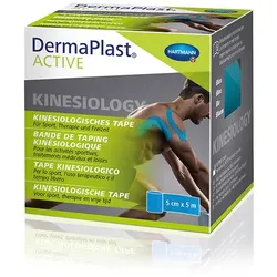 DERMAPLAST Active Kinesiology Tape 5 cmx5 m blau 1 St