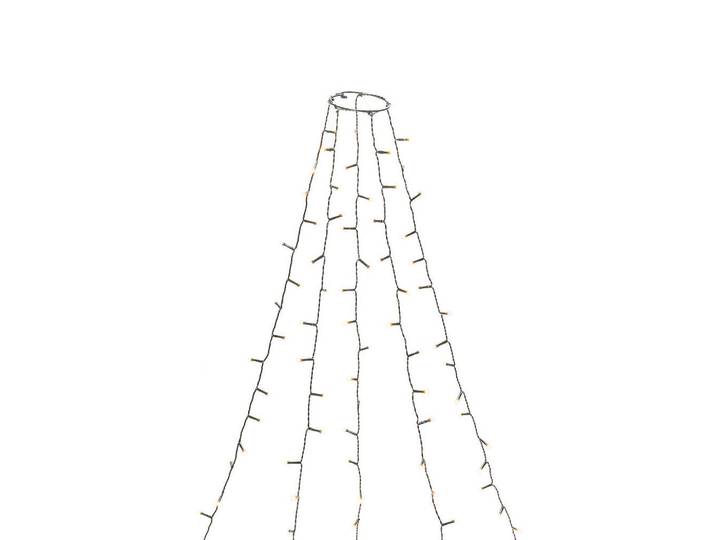 Lichterkette, bernsteinfarben, 240 cm, Timerfunktion, Lampen & Leuchten, Innenbeleuchtung, Dekoleuchten, Lichterketten