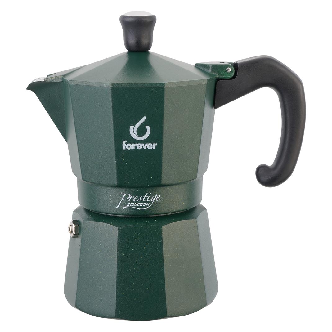 Forever Kaffeezubereiter Moka Prestige Induktion 6 Tassen (12 04 23-139367.0180)