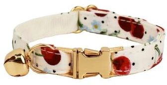 Uplift Picks Personalized Cat Collar With Bowknot Adjustable Soft Safety Pet Collar white Collar s For Neck 16 26cm