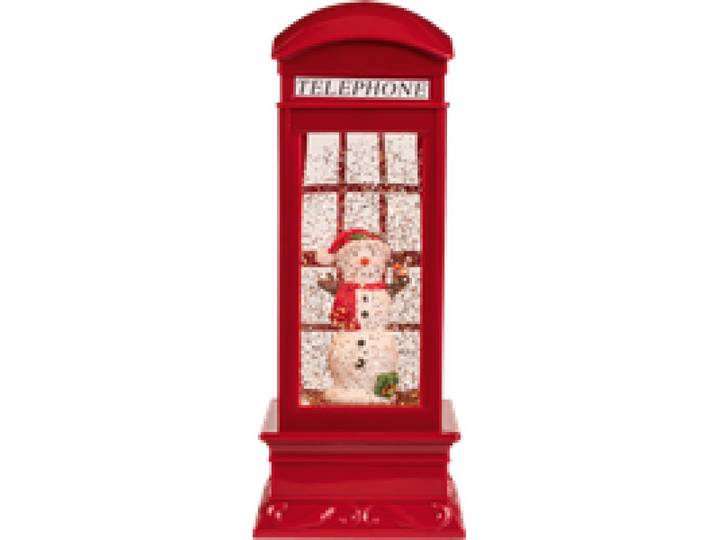 LIVARNO® Lanterne LED avec fonction boule à neige (bonhomme de neige)