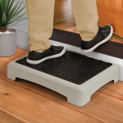 440 lbs. Weight Capacity Non-Slip Outdoor Step by North American Health+Wellness in Gray