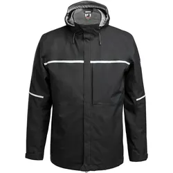 QUALITEX HIGH QUALITY WORKWEAR Hardshelljacke RESIST schwarz Herren: L