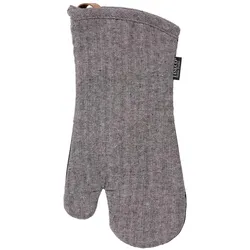 Tiseco Sherlock Fishbone, Backhandschuhe + Topflappen, Schwarz, Weiss