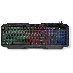 Nedis Gaming-Tastatur GKBD110BKUS