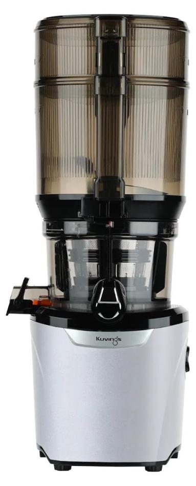 Kuvings Slow Juicer AUTO10S PLUS, silberfarben, matt