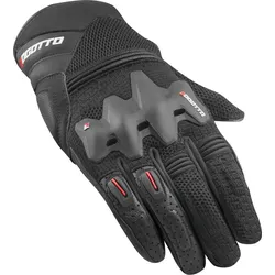 Bogotto Xatran perforierte Motorrad Handschuhe 3XL