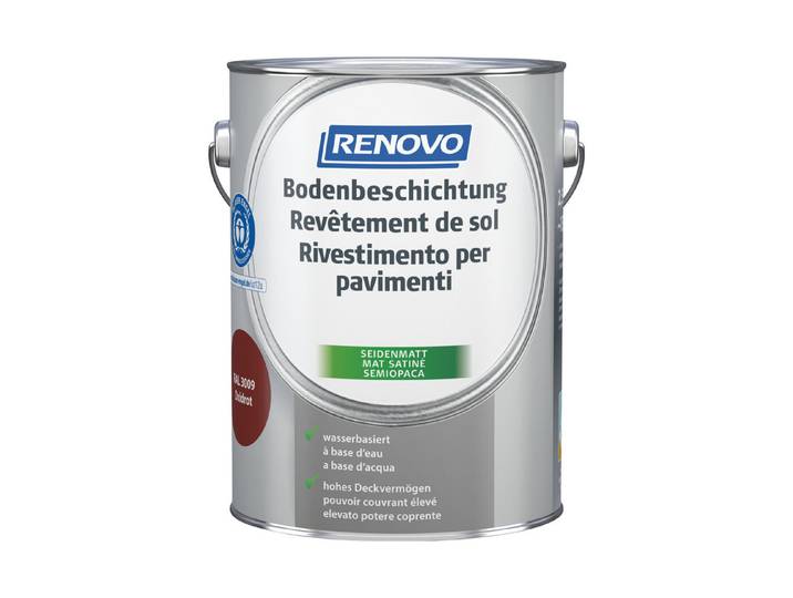 Renovo Bodenbeschichtung Rot 2.5 l 15 m²