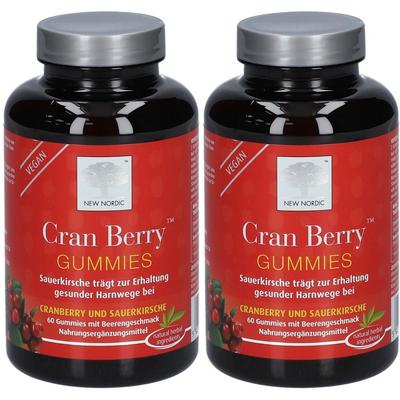 Cranberry Gummies 2x 2x60 St