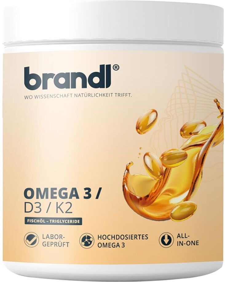 Brandl Nutrition Brandl Omega-3 / D3 / K2 Weichkapseln