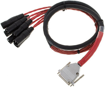 Avid DB25 - XLRM Digisnake 4