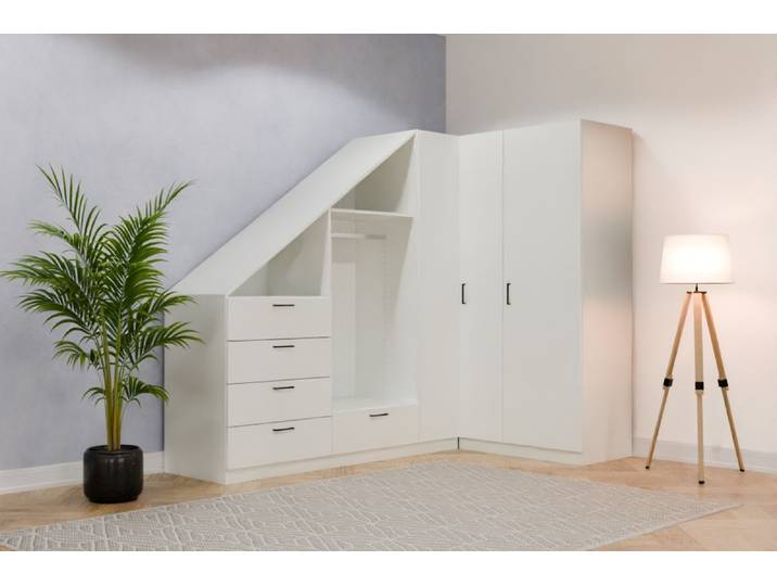 Eckschrank mit Schräge nach Maß - Individuell konfigurieren