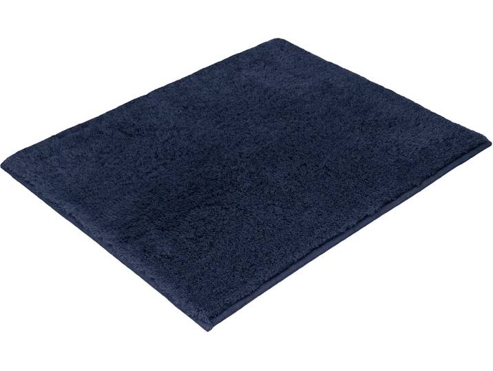 Badematte VOSSEN Timeless , blau (marine blau), H:10mm, Polyacryl, Badematten, Badematte