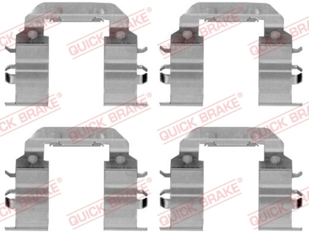 Zubehörsatz, Scheibenbremsbelag QUICK BRAKE 109-1782