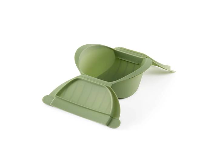 Lékué Cuiseur vapeur Lékué Vert, grand, lot de 2