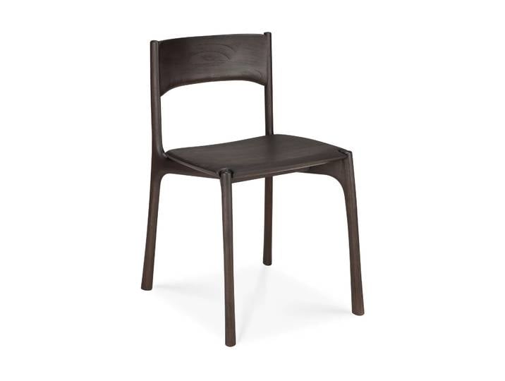 Ethnicraft PI Stuhl Dark brown teak