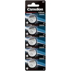 Camelion Lithium CR2032 Knopfzelle CR 2032 Batterien 5er Pack