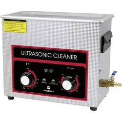 Toolcraft USC-650 Ultraschallreiniger, Ultraschallreiniger, Silber