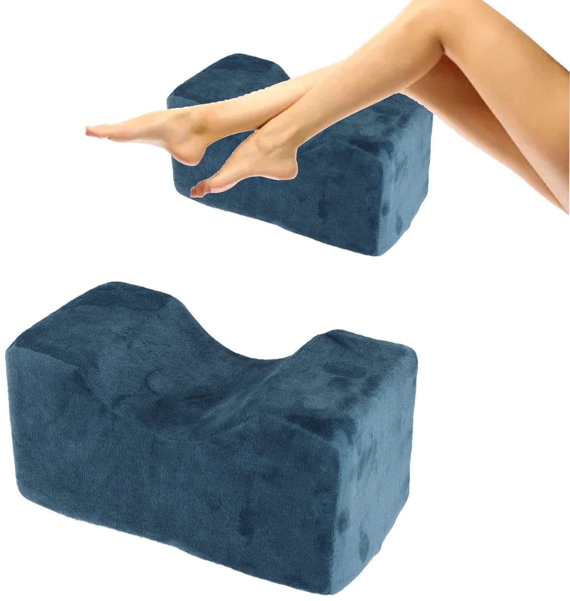 Dailygoods Orthopedisch Kniekussen voor Beenverhoging - Flanel