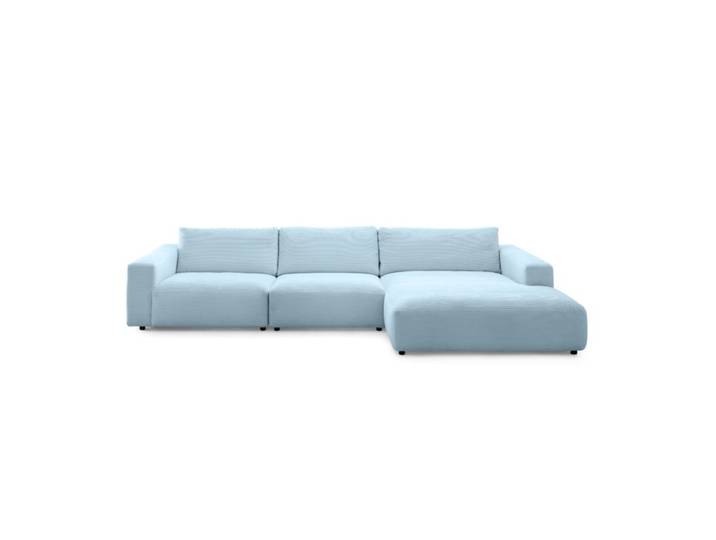 Musterring Lucia 3,5 Sitzer Ecksofa mit Bezug in Cord - Cord lig