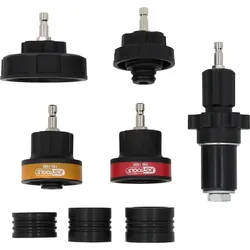 KS TOOLS Kühlsystem-Adapter-Satz, 8-tlg, für asiatische Fahrzeuge - 150.2330