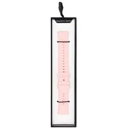Neues Armband für die Smartwatch GlacierX Silicone Classic Monochromatic Rose Puderrosa 20mm