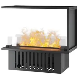 OutInFire INVAPO U800 - Dreiseitiger mehrfarbiger LED-Wasserdampfkamin