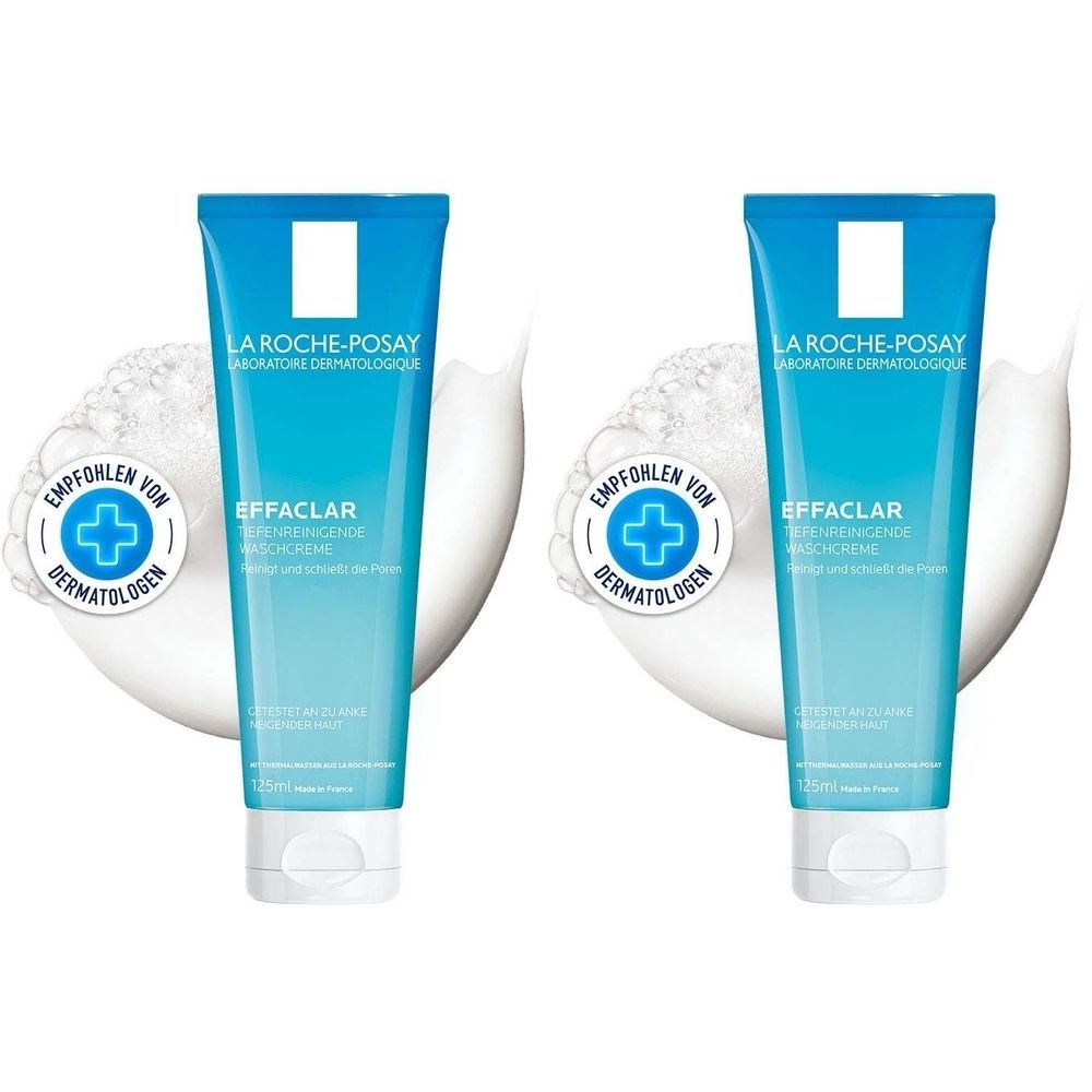 Roche-Posay Effaclar Waschcreme 2x 2x125 ml Creme