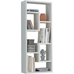 WANDREGAL ITTER Spanplatte Freischwebend Modern, Weiß 36x14,5x90 cm