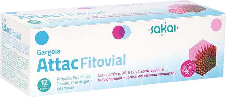 Sakai Gargola Fitovial Attac12amp de 10ml