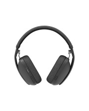 Logitech Zone Vibe Wireless Headset ohrumschließend Bluetooth kabellos Geräuschisolierung Graphite Zertifiziert für Microsoft Teams (981-001441)